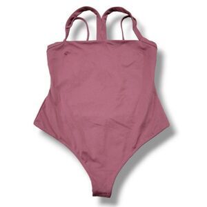 Intimately Free People Bodysuit Size Medium MD Tank Top Racerback Strapy Stretch